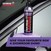 SHINE ARMOR Revestimiento de cerámica Fortify Quick Coat Cera para automóviles Pulido en aerosol Lavado y cera sin agua Capa superior hidrofóbica Pulido y sellador de pintura polimérica Protección de detalles - Imagen 2
