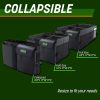 Drive Auto Car Organizer - Organizador de maletero plegable, multicompartimento para automóvil SUV para almacenamiento con correas ajustables - Accesorios para camiones y automóviles para mujeres y hombres - Negro - Imagen 4