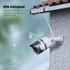 Cámara de seguridad para exteriores con aplicación de teléfono, cámara de seguridad para el Home & Kitchen 1080P IP66 resistente al agua con detección de sonido/movimiento, visión nocturna, audio bidireccional, servicio en la nube y almacenamiento SD local, cámara IP enchufable - Imagen 4
