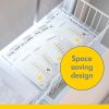 Bolsas de almacenamiento de leche materna Medela, 25 unidades, bolsas de almacenamiento de leche materna listas para usar para lactancia, bolsa de pie, perfil plano que ahorra espacio, presellado higiénico, 6 onzas, blanco - Imagen 7