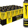 Monster Rehab Tea + Lemonade + Energy, Energy Iced Tea, 15.5 onzas (paquete de 24)