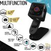 Mini cámara espía 1080P cámara oculta - Cámara portátil pequeña HD para niñera con visión nocturna y detección de movimiento - Cámara de seguridad encubierta interior para el Home & Kitchen y la oficina - Cámara espía oculta - Batería integrada - Imagen 2