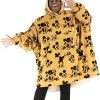 EL COMFY Original | Disney Mickey Mouse y Minnie Mouse Golden Harvest Comfy | Manta de microfibra y sherpa de gran tamaño, vista en tanque de tiburón, talla única - Imagen 2