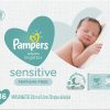 Pampers elige tu cuenta, toallitas húmedas sensibles a base de agua, hipoalergénicas y sin perfume, (el embalaje puede variar) blanco, 336 unidades