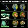 Telescopio monocular Pankoo 16X52, monoculares compactos de prisma de alta potencia para adultos, niños, alcance monocular HD para observación de aves, caza, senderismo, conciertos, viajes - Imagen 3