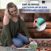 YYXLIFE Cinta adhesiva de doble cara para alfombras de área Adhesivo para alfombras Removible Multiusos Cinta adhesiva para alfombras para pisos de madera, Alfombras para exteriores, Alfombras Cinta adhesiva resistente, 2 pulgadas x 10 yardas, Blanco - Imagen 3