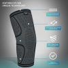 MODVEL Pack de 2 rodilleras | Manga de compresión de rodilla para hombres y mujeres | Soporte de rodilla para correr | Rodilleras de grado médico para desgarro de menisco, ACL, artritis, alivio del dolor articular. - Imagen 6