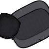 Enovoe Parasol para ventana de coche – (2 unidades) – 21 x 14 pulgadas parasol adhesivo para ventanas de coche – Protección contra el sol, el deslumbramiento y los rayos UV para su hijo – Parasol para ventana lateral de bebé - Imagen 6
