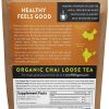 Té orgánico de hojas sueltas Chai | Prepara 200 tazas | Mezclado en EE. UU. | Bolsa Kraft resellable de 16 oz/453 g | por FGO - Imagen 5