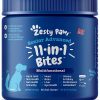 Suplementos multifuncionales para perros - Condroitina de glucosamina para apoyo articular con probióticos para la Salud y Belleza intestinal e inmune - Aceite de pescado omega con antioxidantes y vitaminas para la Salud y Belleza de la piel y el corazón
