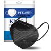 Máscara facial KN95 50 PCS, máscaras de protección transpirables, máscaras negras KN95 de 5 capas, máscaras de seguridad contra el polvo de copa - Imagen 3