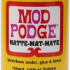 Mod Podge CS11302 Sellador a base de agua, pegamento y acabado, 16 oz, mate