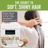Aceite de coco orgánico, prensado en frío, aceite natural para el cabello, aceite para la piel y aceite de Home & Kitchen con sabor fresco, aceite de coco virgen extra sin refinar sin OMG (aceite de coco), orgánico USDA, 16 oz - Imagen 4