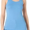 Amazon Essentials - Pack de 2 camisetas sin mangas ajustadas para mujer - Imagen 2