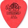 Dunlop Tortex Standard .50mm Púa de guitarra roja - Paquete de 12
