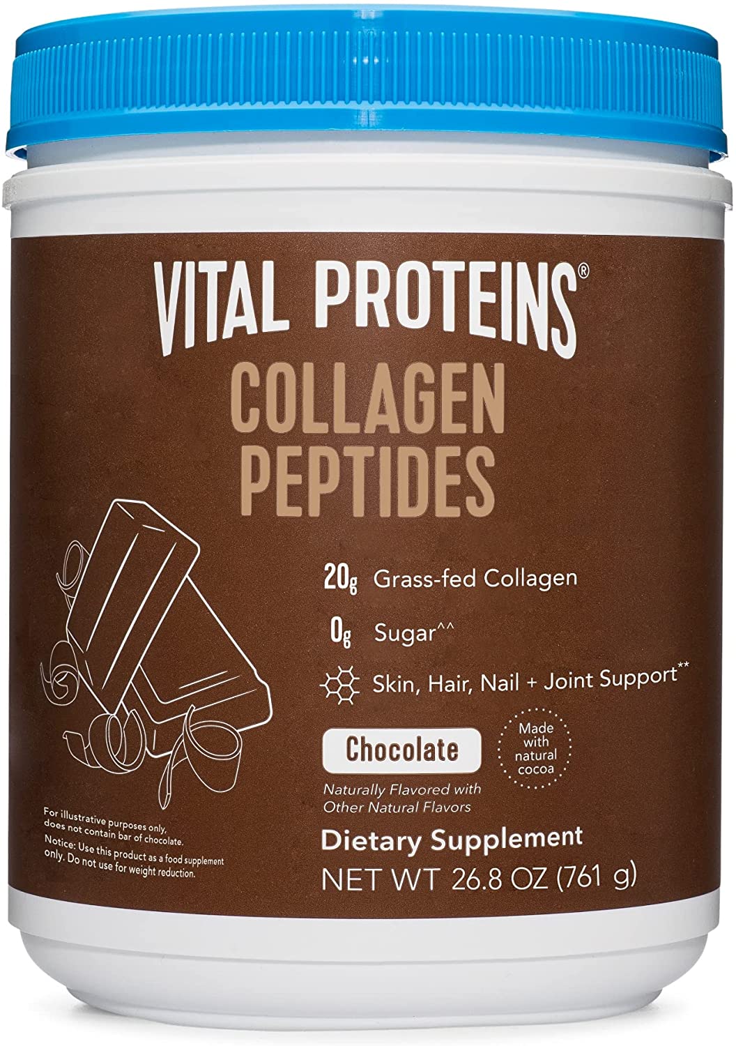 Vital Proteins Péptidos de Colágeno, Suplemento, Polvo de Té Verde