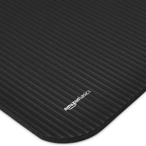 Amazon Basics - Esterilla de yoga para ejercicios extragruesa de 1/2 pulgada - Imagen 3