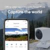WYZE Cam Outdoor Starter Bundle (incluye estación base y 1 cámara), 1080p HD interior/exterior cámara inteligente para el Home & Kitchen sin cables con visión nocturna, audio bidireccional, funciona con Alexa y Google Assistant, blanco - Imagen 9