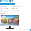 Monitor HP 24mh FHD - Monitor de computadora con pantalla IPS de 23,8 pulgadas (1080p) - Altavoces integrados y montaje VESA - Ajuste de altura/inclinación para visualización ergonómica - HDMI y DisplayPort - (1D0J9AA#ABA) - Imagen 5
