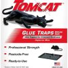 Tomcat 032310 plagas domésticas, tamaño de pegamento de fuerza profesional con eugenol para una adherencia mejorada, captura ratas, 4 unidades