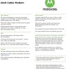 Cable módem Motorola MB7621 | se empareja con cualquier enrutador WiFi | Aprobado por Comcast Xfinity, Cox y Spectrum | para Planes de Cable Hasta 900 Mbps | DOCSIS 3.0 - Imagen 9
