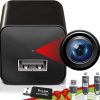 Cargador Cámara Espía - Cámara Oculta - Pack Premium - Mini Cámara Espía 1080p - Cámara Cargador USB - Cámara Espía Oculta - Cámara Niñera Oculta - Cámara Espía Oculta - Cámara Oculta - Cámara Vigilancia Full HD