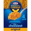 Kraft Original Macaroni & Cheese Dinner (paquete de 4 unidades, cajas de 7.25 oz)