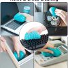 TICARVE Gel de limpieza para herramientas de detallado de autos Kit de limpieza de autos Ventilación de aire de polvo automotriz Detalle de detalles de interior Masilla Limpiador de polvo universal para auto Laptop Car Slime Cleaner - Imagen 4