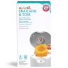Munchkin Arm & Hammer Cubo de pañales Snap con bolsas de repuesto para sellar y tirar, 6 unidades