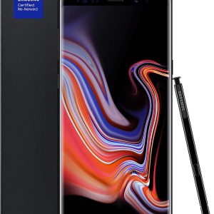 SAMSUNG Galaxy Note9 – Teléfono Desbloqueado de fábrica, 128 GB, Color Negro, 12 Meses de garantía (renovado)