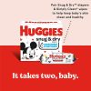 Huggies Snug & Dry Baby Pañales, tamaño 1, 256 unidades, suministro para un mes - Imagen 9