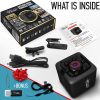 Mini cámara espía 1080P cámara oculta - Cámara portátil pequeña HD para niñera con visión nocturna y detección de movimiento - Cámara de seguridad encubierta interior para el Home & Kitchen y la oficina - Cámara espía oculta - Batería integrada - Imagen 7
