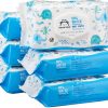 Marca Amazon: toallitas húmedas para bebé Mama Bear 99% agua, hipoalergénicas, sin fragancia, 72 unidades (paquete de 6)