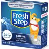 Arena perfumada Fresh Step con el poder de Febreze, arena aglomerante para gatos