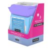 Neutrogena Toallitas de día y noche con toallitas desmaquillantes de limpieza facial y paños faciales calmantes nocturnos, toallitas sin alcohol para eliminar la suciedad, el aceite y el rímel a prueba de agua, 3 paquetes de 25 ct, 75 ct - Imagen 7