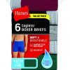 Calzoncillos bóxer Hanes Cool Dri sin etiqueta para hombre con cintura ComfortFlex, varios paquetes disponibles - Imagen 4