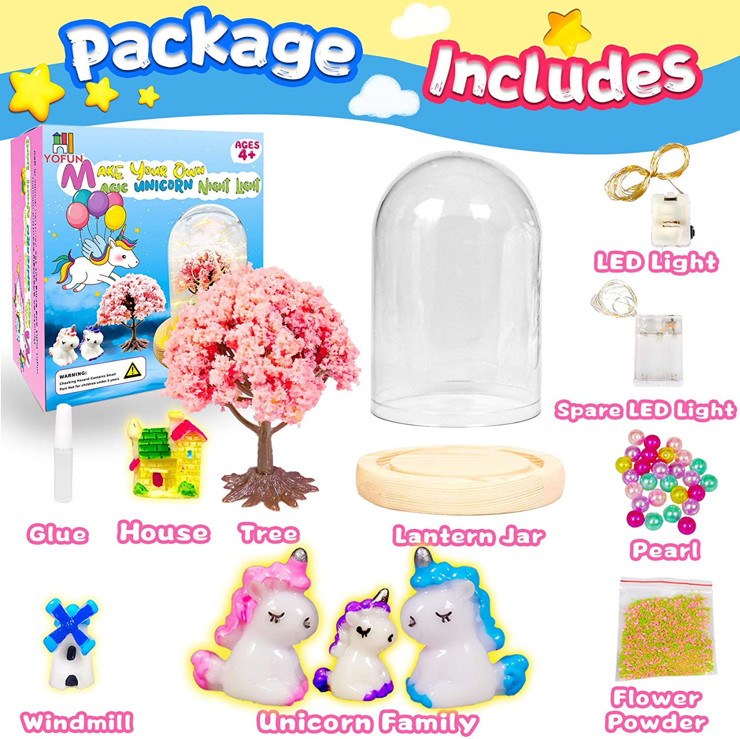 Regalos de unicornios para niñas, manualidades de unicornio para niños, haz  tu k