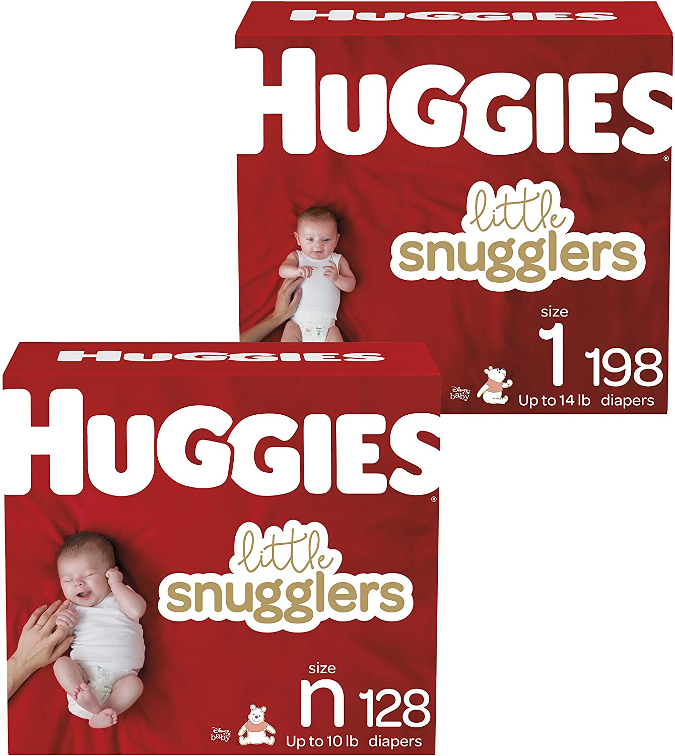  Huggies Pañales talla 1, pañales Little Snugglers