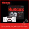 Toallitas húmedas hipoalergénicas para bebés, sin perfume, Huggies Special Delivery Toallitas para pañales para bebés, 1 paquete con botón pulsador (56 toallitas en total) - Imagen 8