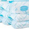 Amazon Elements Toallitas húmedas para bebés, sin perfume, blancas, 720 unidades, paquetes con tapa abatible