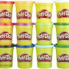 Play-Doh Bulk Winter Colors paquete de 12 compuestos de modelado no tóxicos, latas de 4 onzas