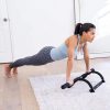 ProsourceFit Multi-Grip Lite Pull Up/Barra de dominadas, barra de entrenamiento para la parte superior del cuerpo de alta resistencia para gimnasios en casa de 24 a 32 pulgadas (ps-1240-cu-basic), color negro - Imagen 4