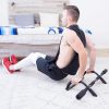 ProsourceFit Multi-Grip Lite Pull Up/Barra de dominadas, barra de entrenamiento para la parte superior del cuerpo de alta resistencia para gimnasios en casa de 24 a 32 pulgadas (ps-1240-cu-basic), color negro - Imagen 5