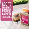 BetterBody Foods Semillas de chía orgánicas con omega-3, sin OMG, sin gluten, apto para dieta Keto, vegano, buena fuente de fibra, añadir a batidos, 2 libras, 32 onzas - Imagen 3
