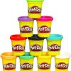 Play-Doh Modeling Compound Caja de 10 colores, no tóxico, surtido, 2 oz. Latas, a partir de 2 años, multicolor (exclusivo de Amazon)