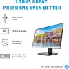 Monitor HP 24mh FHD - Monitor de computadora con pantalla IPS de 23,8 pulgadas (1080p) - Altavoces integrados y montaje VESA - Ajuste de altura/inclinación para visualización ergonómica - HDMI y DisplayPort - (1D0J9AA#ABA) - Imagen 2