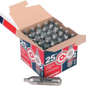 Cartuchos Powerlet de CO2 Crosman de 12 gramos para usar con rifles y pistolas de aire comprimido - Imagen 3