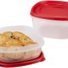 Rubbermaid Easy Find Lids Contenedor de almacenamiento de Food & Beverages, juego de 4 piezas, rojo (1787251) - Imagen 4