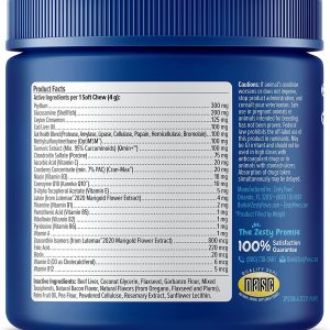 Suplementos multifuncionales para perros - Condroitina de glucosamina para apoyo articular con probióticos para la Salud y Belleza intestinal e inmune - Aceite de pescado omega con antioxidantes y vitaminas para la Salud y Belleza de la piel y el corazón - Imagen 5