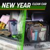 Drive Auto Car Organizer - Organizador de maletero plegable, multicompartimento para automóvil SUV para almacenamiento con correas ajustables - Accesorios para camiones y automóviles para mujeres y hombres - Negro - Imagen 2